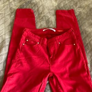Red Celebrity Pink pants worn twice